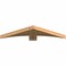 Ekena Millwork Bellingham Timber Gable Bracket, Western Red Cedar, 48"W x 10"H x 3 1/2"D x 5 1/2"F, 5/12 Pitch GBW048X10X0406BEL00SWR - alternate 5